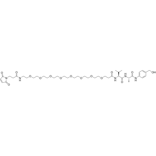 Mal-PEG8-Val-Ala-PABC